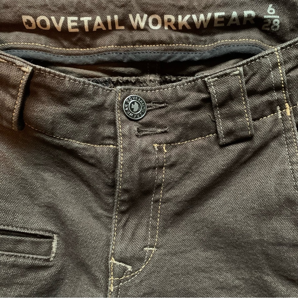 Dovetail Workear Day Construct in Brown Canvas, 6x28